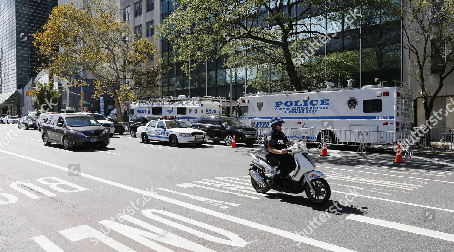 Federal New York City Police Vehicles Editorial Stock Photo - Stock ...