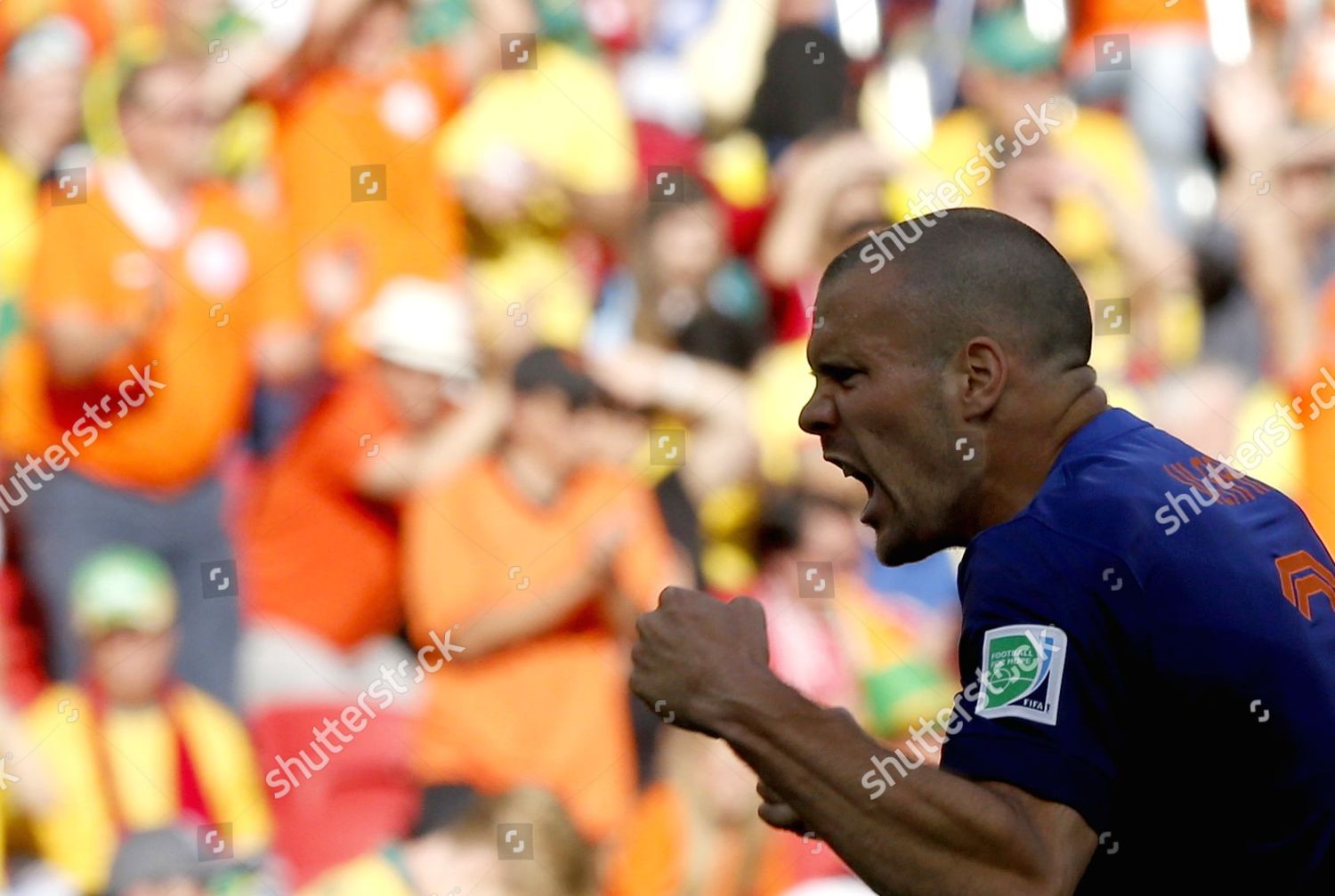 Ron Vlaar Netherlands Reacts During Fifa Editorial Stock Photo - Stock ...