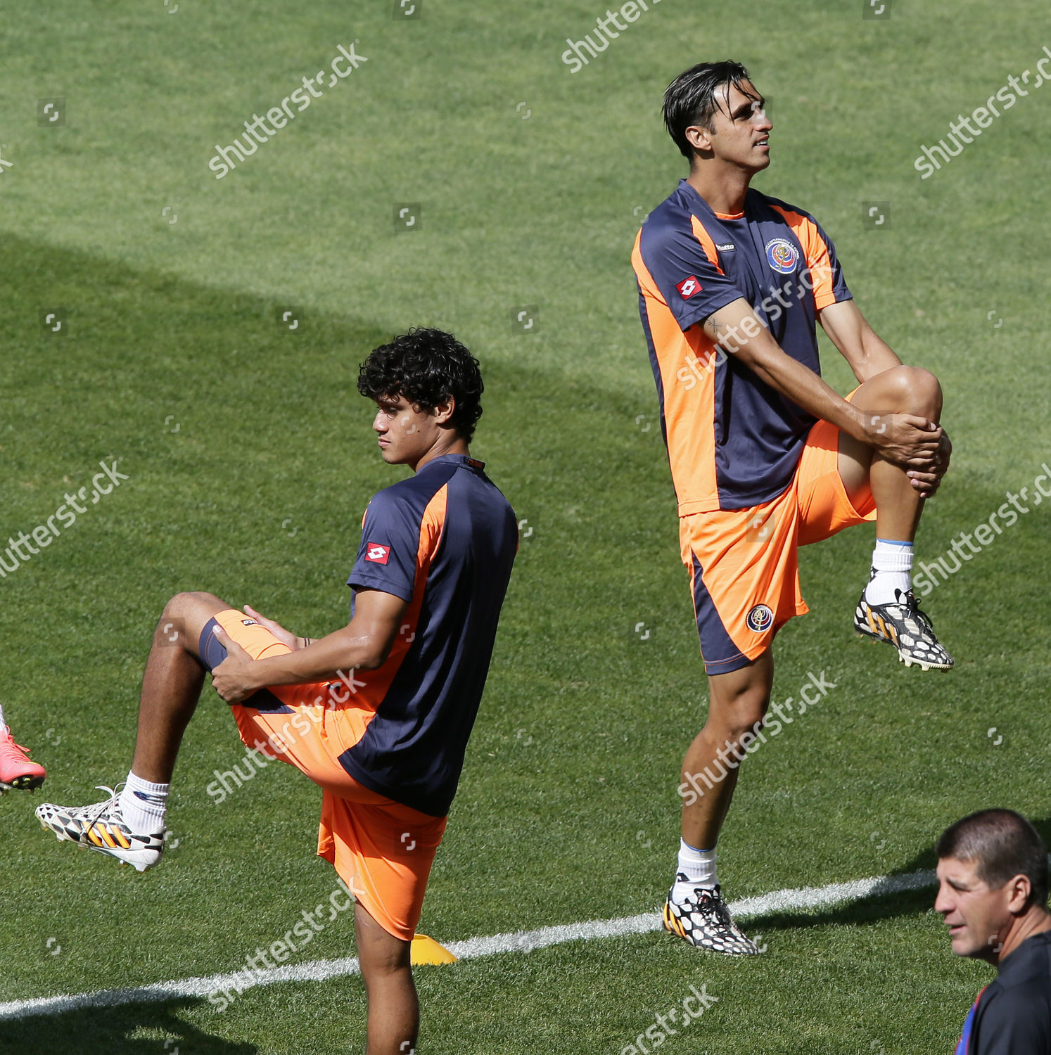 Costa Rican National Soccer Team Players Editorial Stock Photo Stock