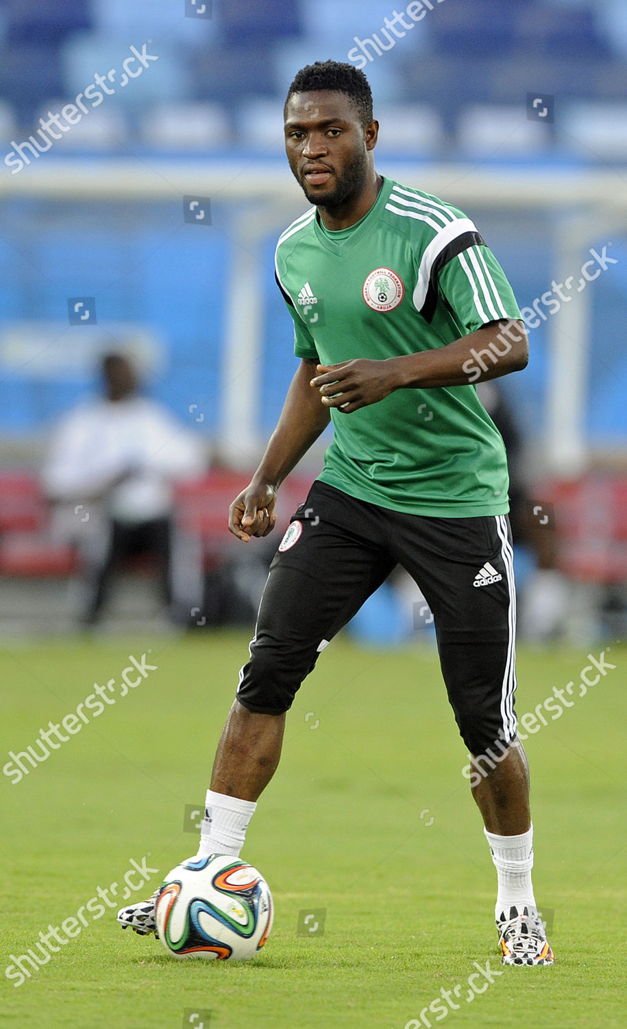 #476-NIGERIA-AZUBUIKE EGWUEKWE PANINI WORLD CUP 2014 
