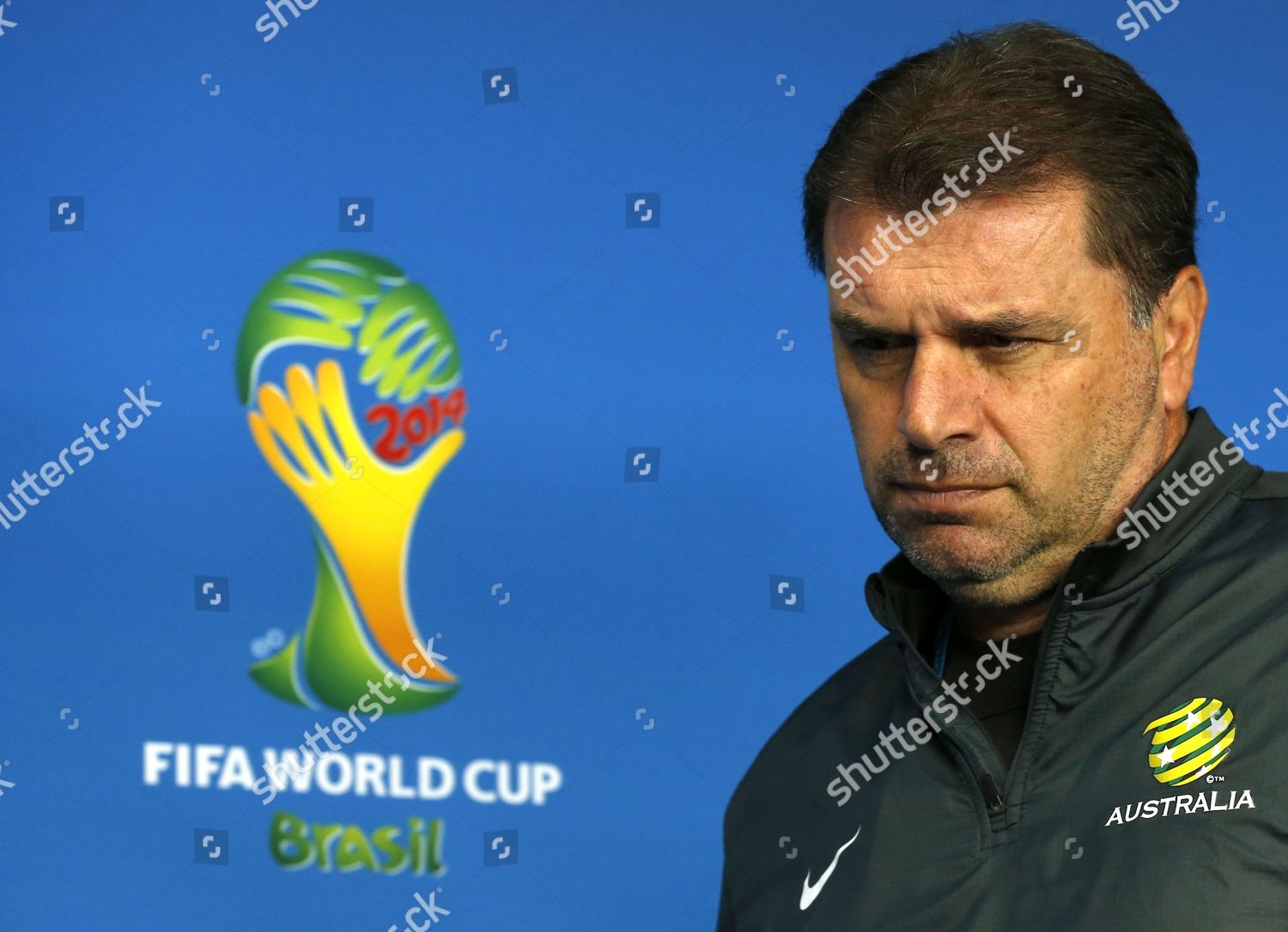 Australias National Soccer Team Head Coach Editorial Stock Photo