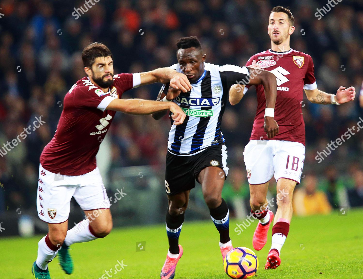 Udineses Seko Fofana C Action Against Editorial Stock Photo - Stock ...