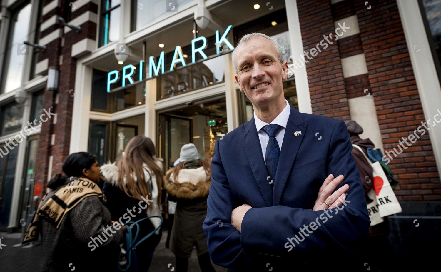 Ronald Voogt Ceo Primark Benelux Poses Photographs Editorial Stock Photo Stock Image Shutterstock