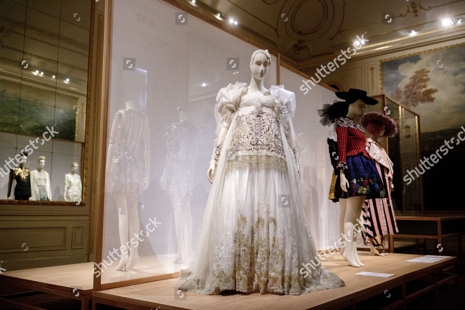 Wedding Dress By French Designer Christian Lacroix Editorial Stock