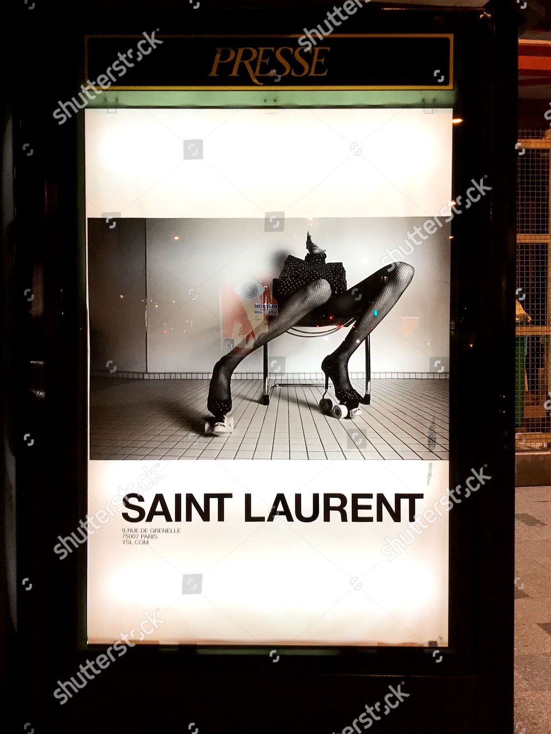 saint laurent poster