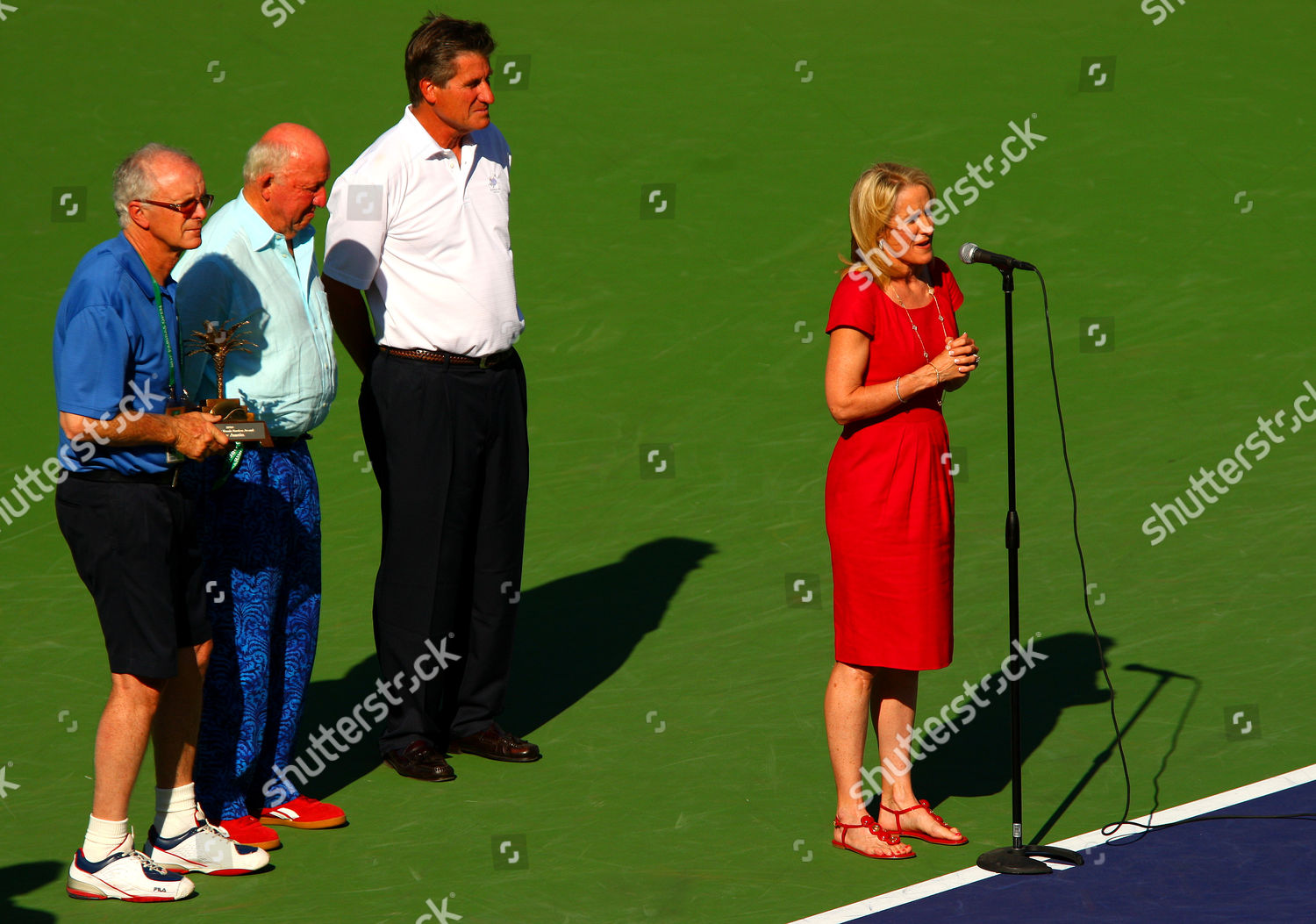 Tracey Austin Receives Alan King Passion Editorial Stock Photo - Stock