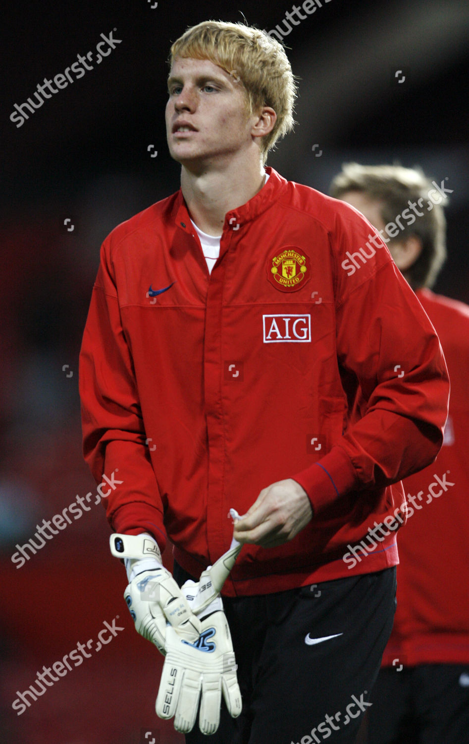 Manchester United Goalkeeper Ben Amos During Editorial Stock Photo