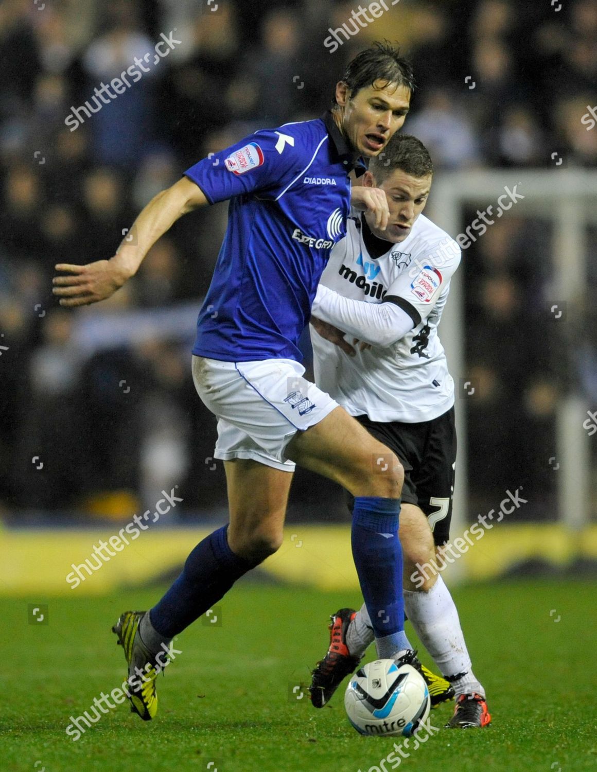 Nikola Zigic Birmingham City Paul Coutts Derby Editorial Stock Photo Stock Image Shutterstock