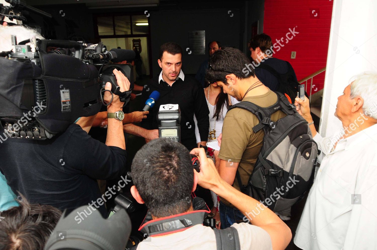 Former Brazilian International Ze Elias Released Editorial Stock Photo