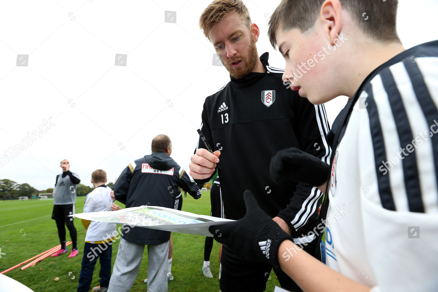 Fulham Fans Get Autography Tim Ream After Editorial Stock Photo Stock Image Shutterstock
