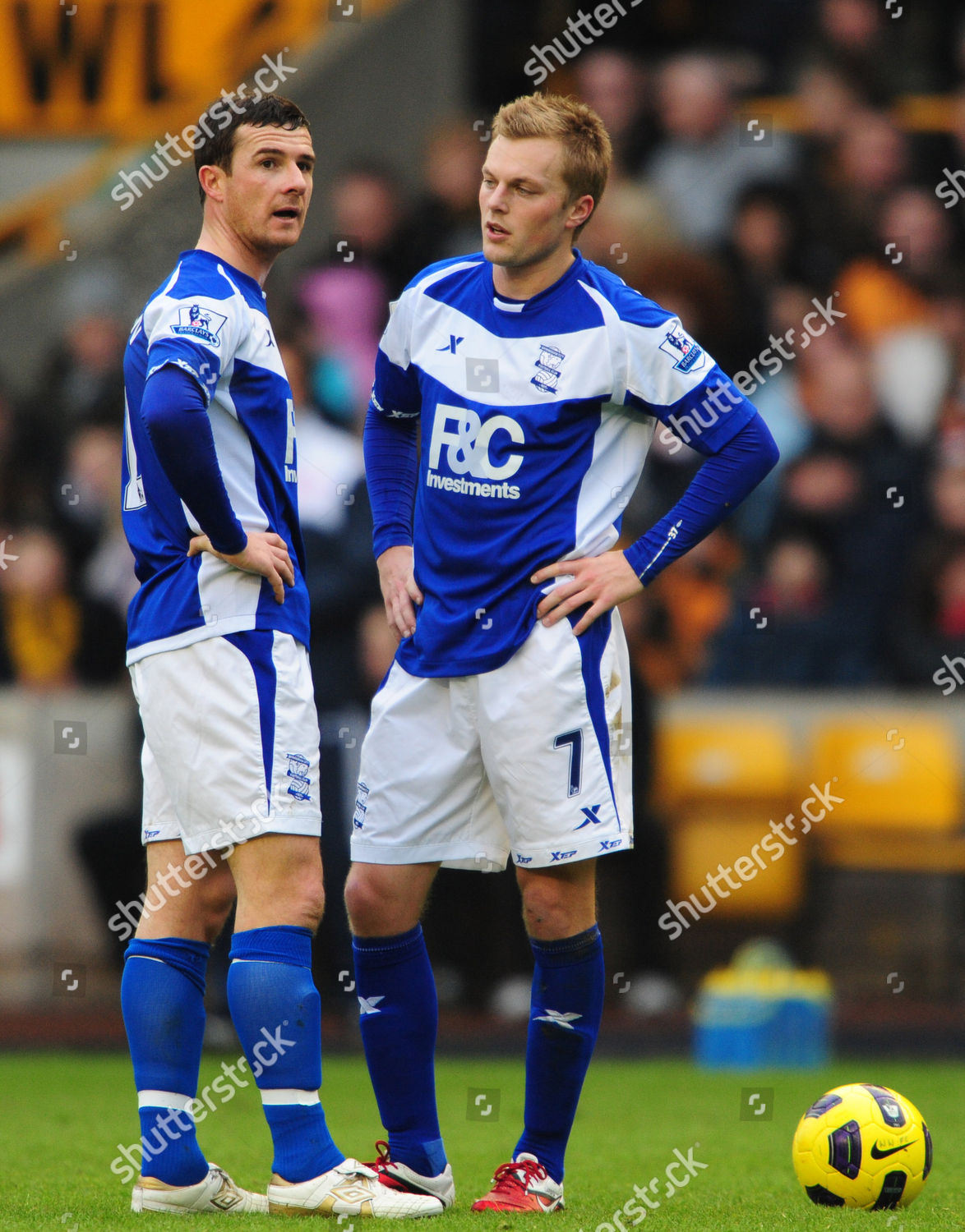 BARRY FERGUSON SEBASTIAN LARSSON BIRMINGHAM CITY Editorial Stock Photo ...