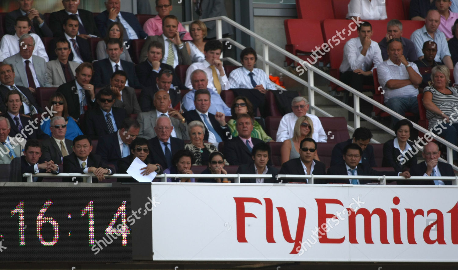 Manchester City Owner Thaksin Shinawatra 2nd Editorial Stock Photo ...