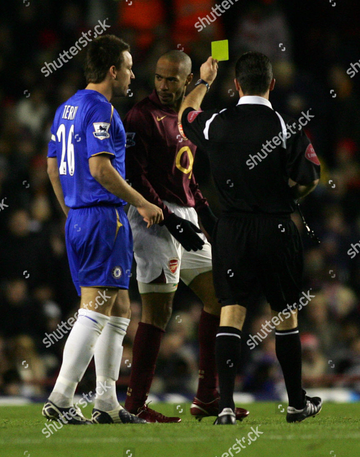 Thierry Henry Arsenal Argues Chelsea Captain John Editorial Stock Photo Stock Image Shutterstock