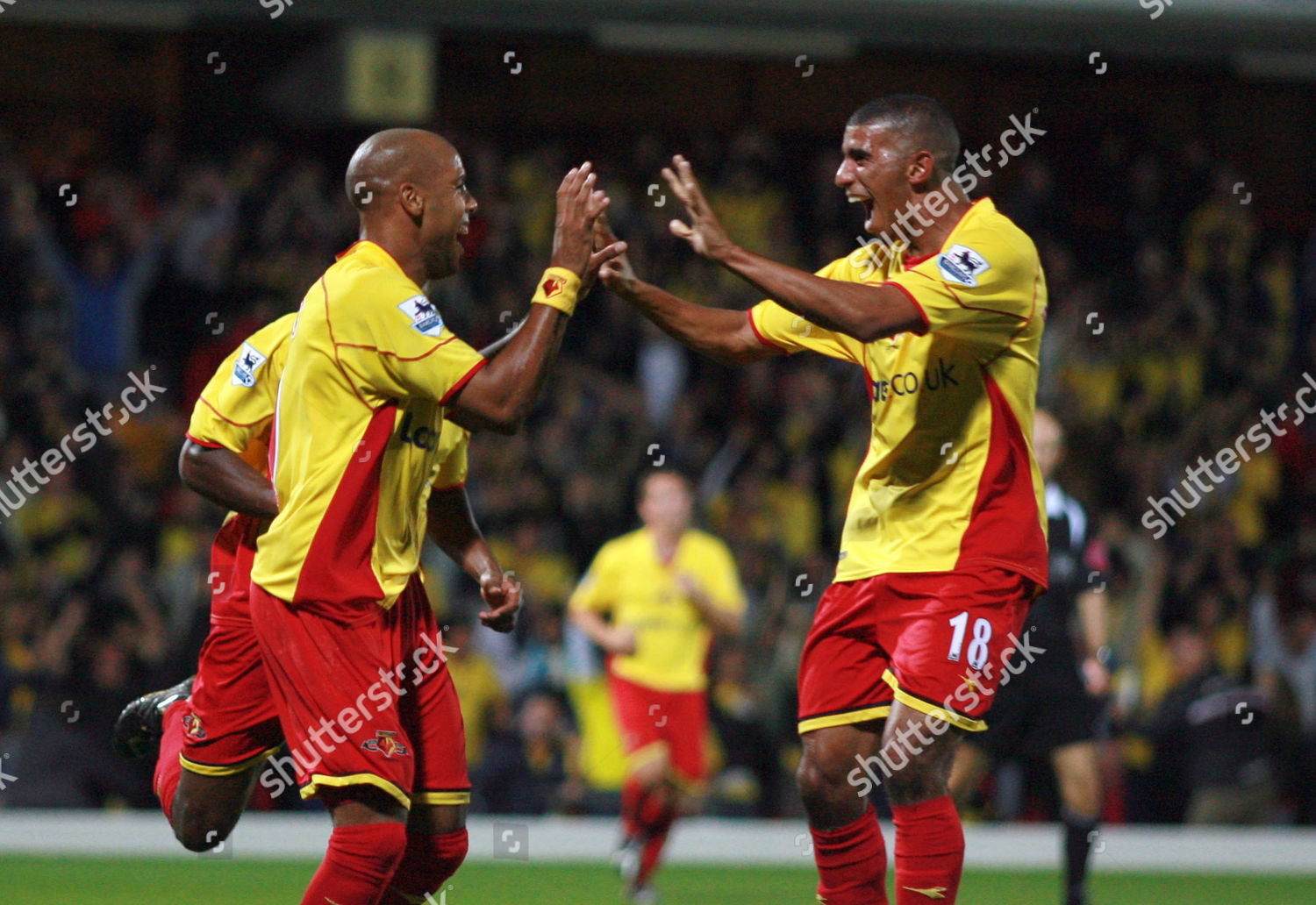 Marlon King Watford Celebrates His Goal Editorial Stock Photo Stock