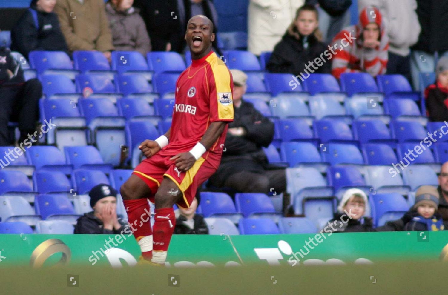 Leroy Lita Reading Celebrates After Scoring Editorial Stock Photo