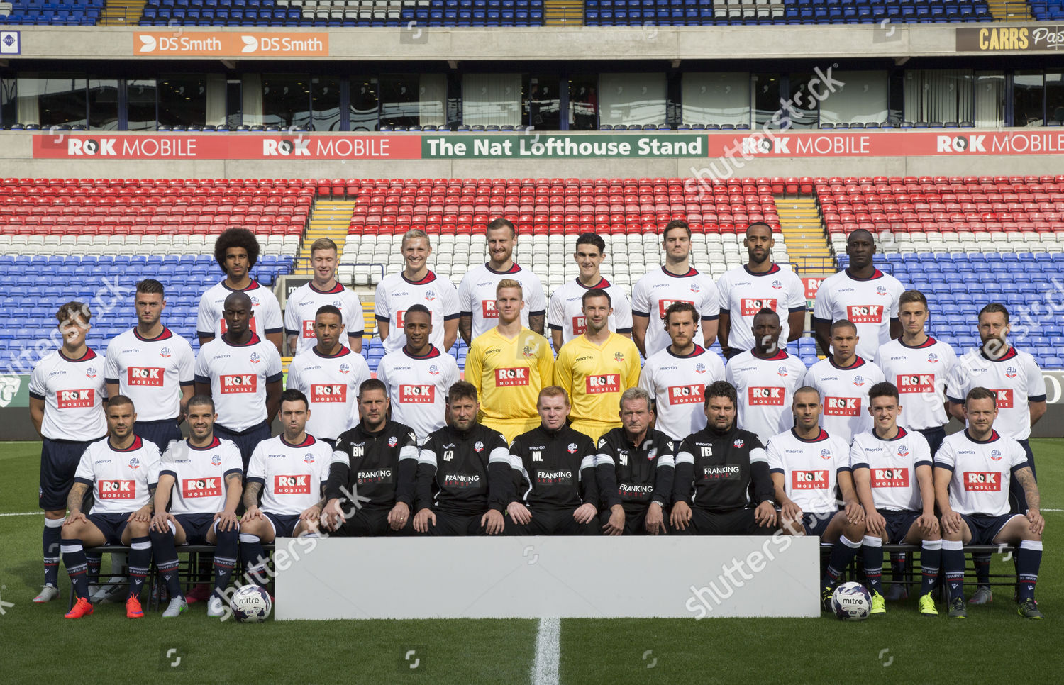 Bolton Wanderers Football Club First Team Editorial Stock Photo - Stock ...