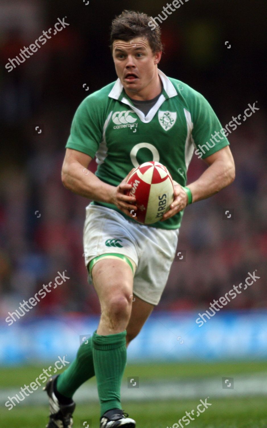 Brian Odriscoll Ireland Action During Rbs Editorial Stock Photo Stock