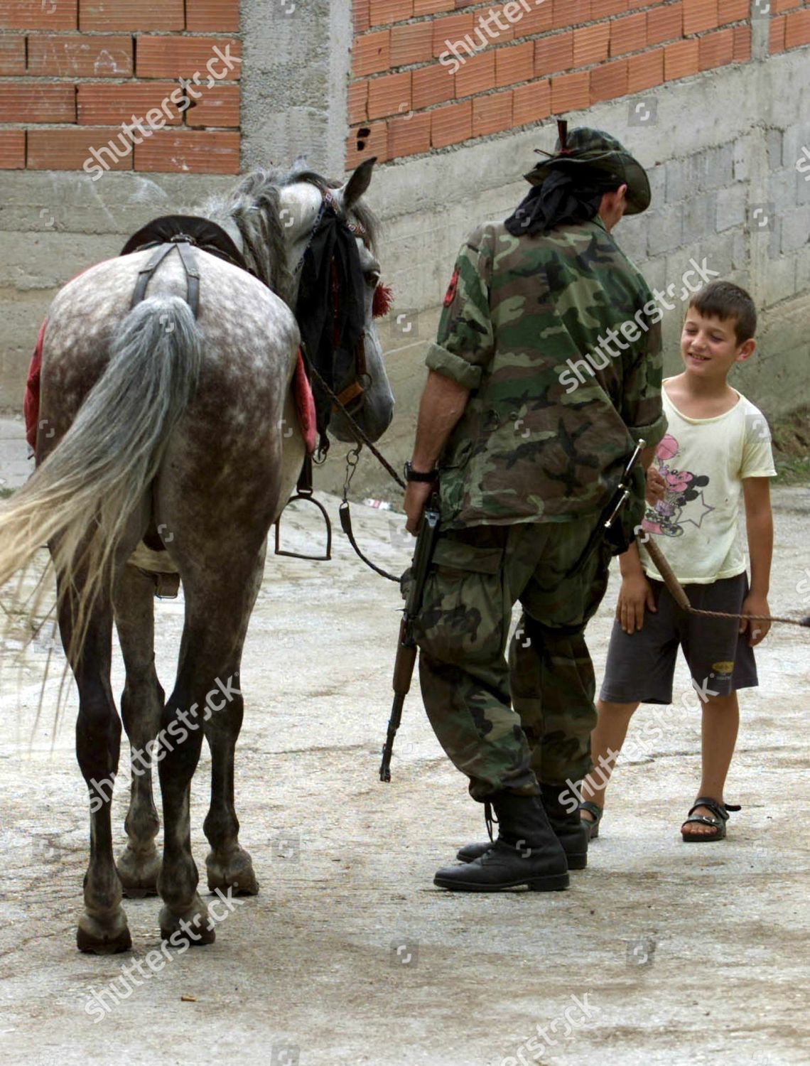 Selce Macedonia Albanian National Liberation Soldier Talks Editorial Stock Photo Stock Image Shutterstock