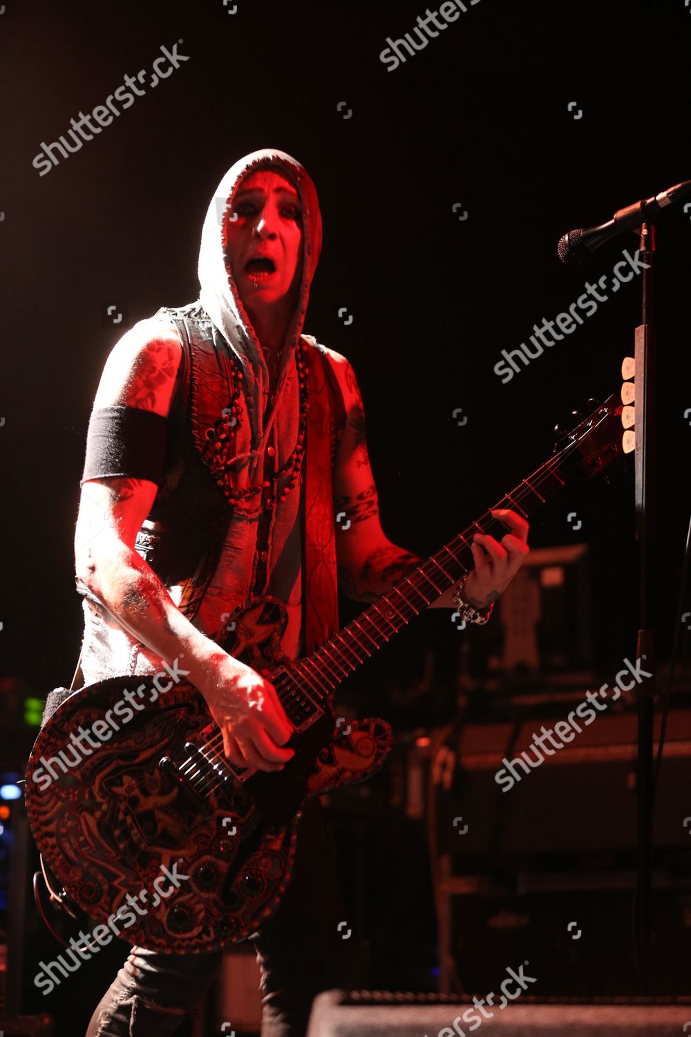 Backyard Babies Dregen Editorial Stock Photo - Stock Image 