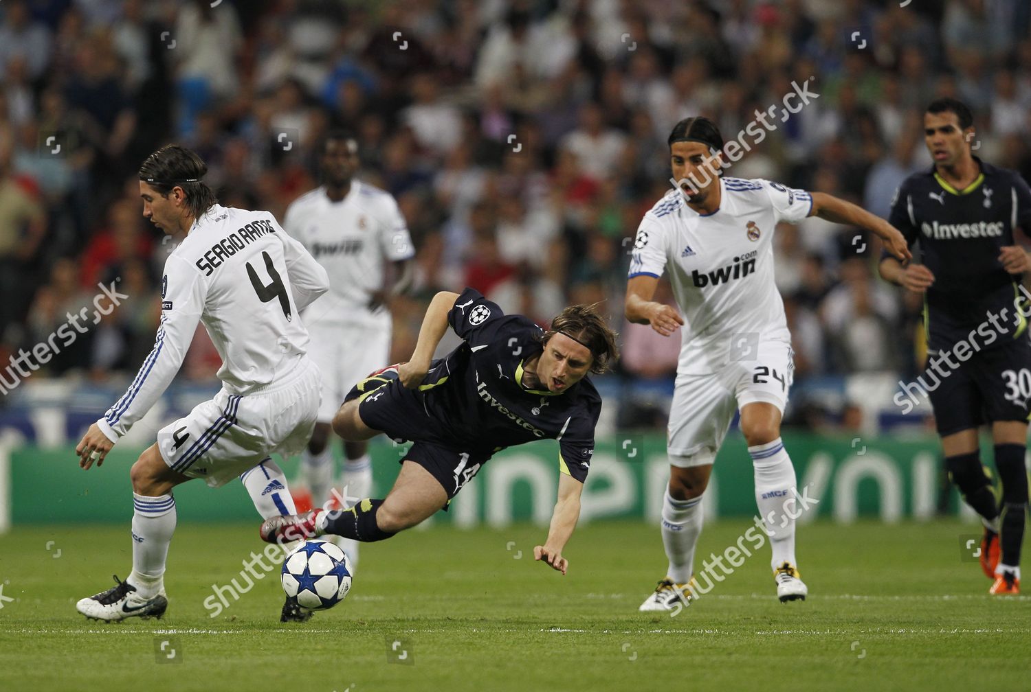 Sergio Ramos Real Madrid Luka Modric Tottenham Editorial Stock Photo Stock Image Shutterstock