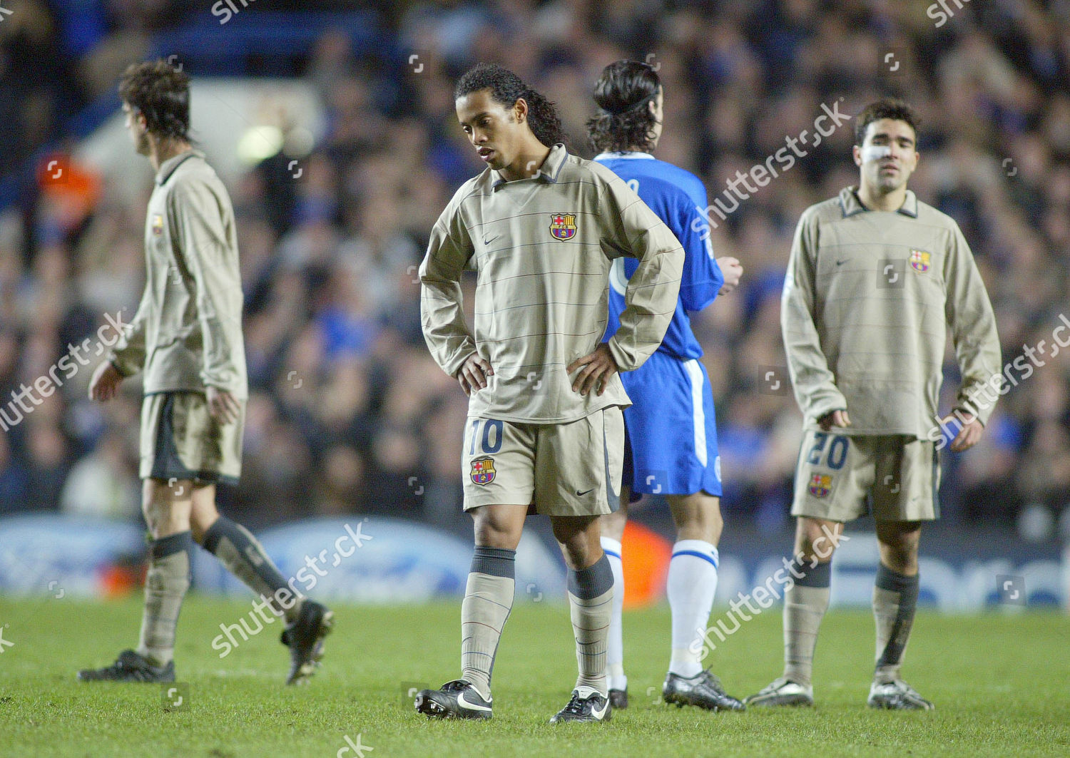 Barcelonas Ronaldinho Stares Into Space His Team Editorial Stock Photo Stock Image Shutterstock