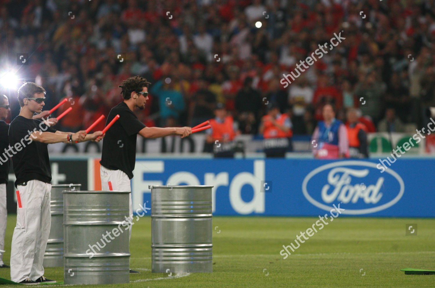 Prematch Entertainment Champions League Final Olympic Editorial Stock