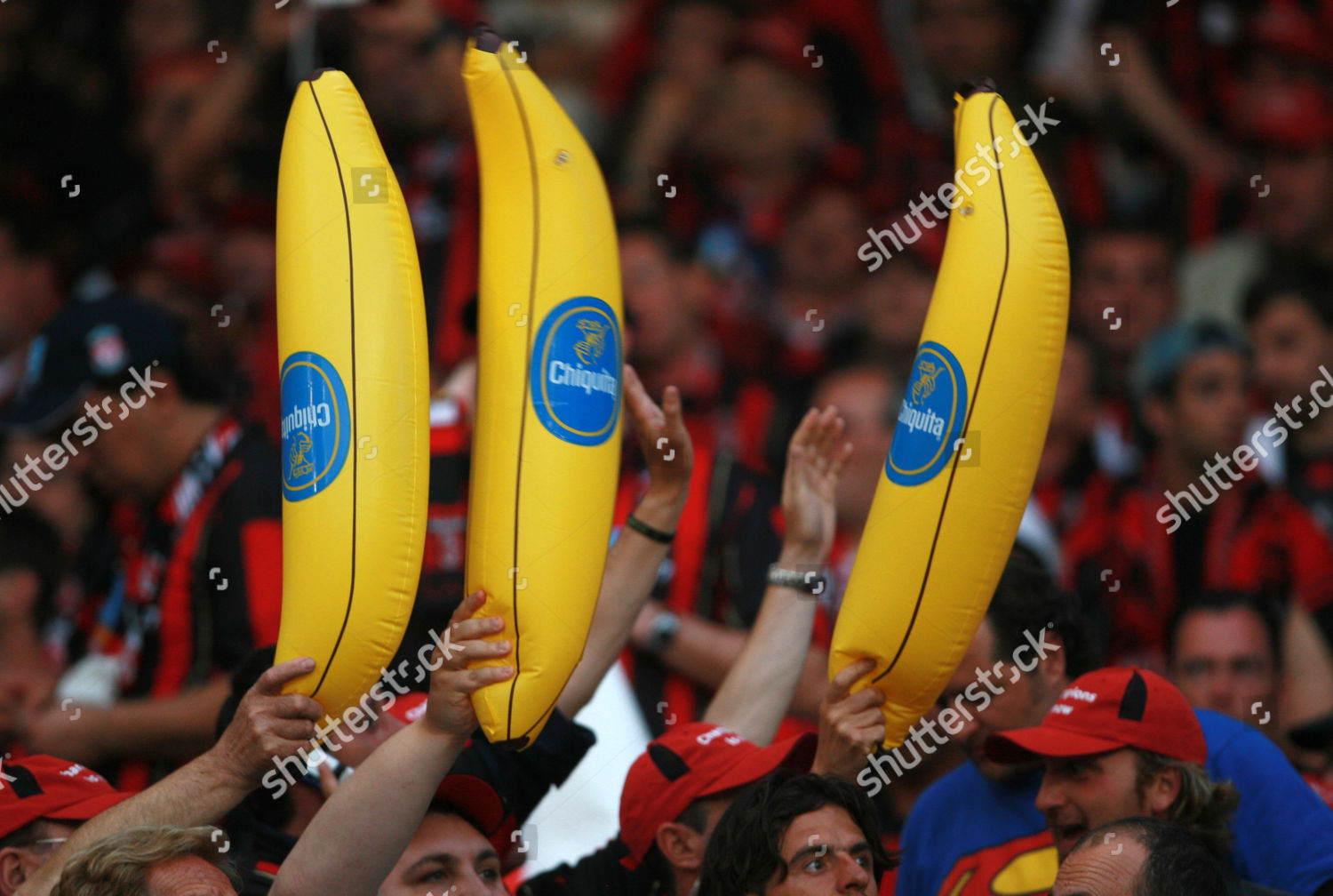 Ac Milan Supporters Inflatable Bananas Editorial Stock Photo - Stock ...