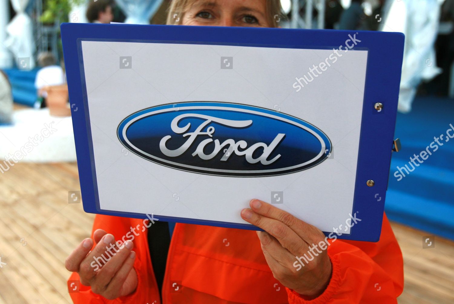 Ford Meeter Greeter Champions Village Editorial Stock Photo - Stock ...