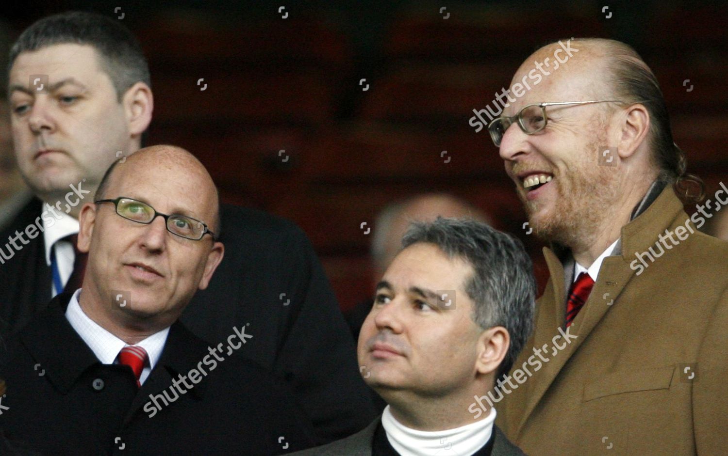 Manchester United Coowners Avram Glazer Right Brother Editorial Stock Photo Stock Image Shutterstock