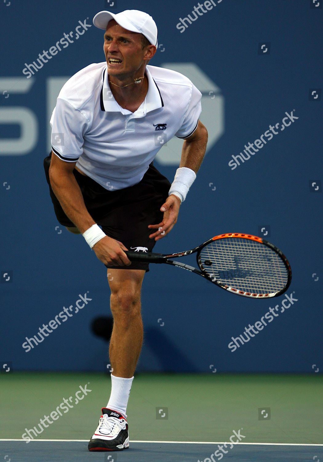 Nikolay Davydenko Russia Action During His Editorial Stock Photo ...