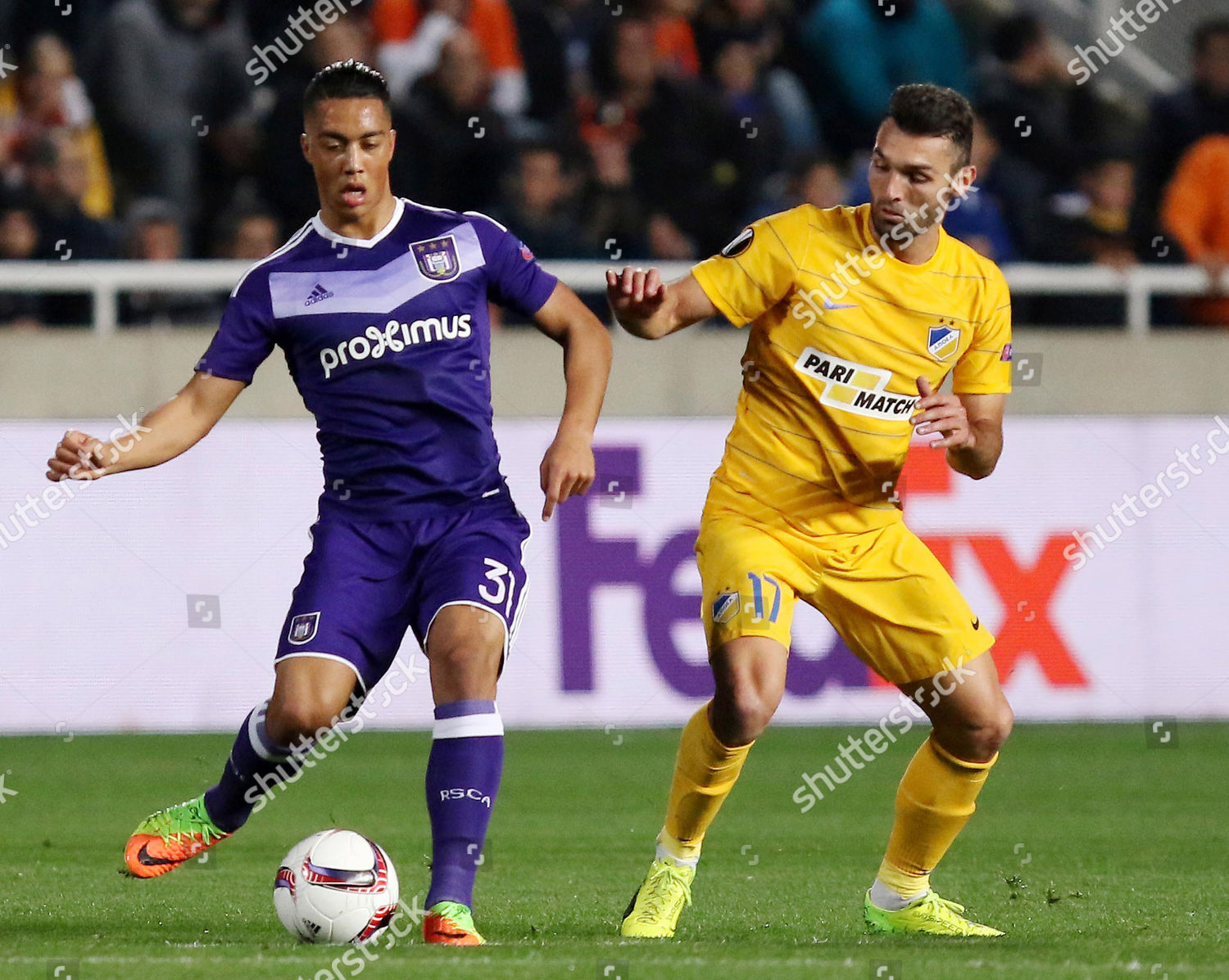 Youri Tielemans Rsc Anderlecht Editorial Stock Photo - Stock Image