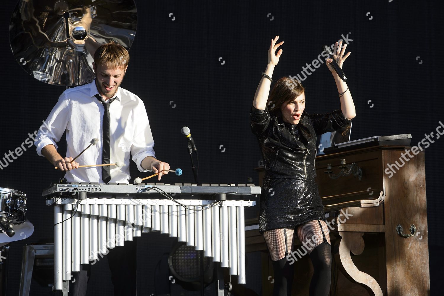 Zoe Colotis Right Singer French Group Editorial Stock Photo - Stock