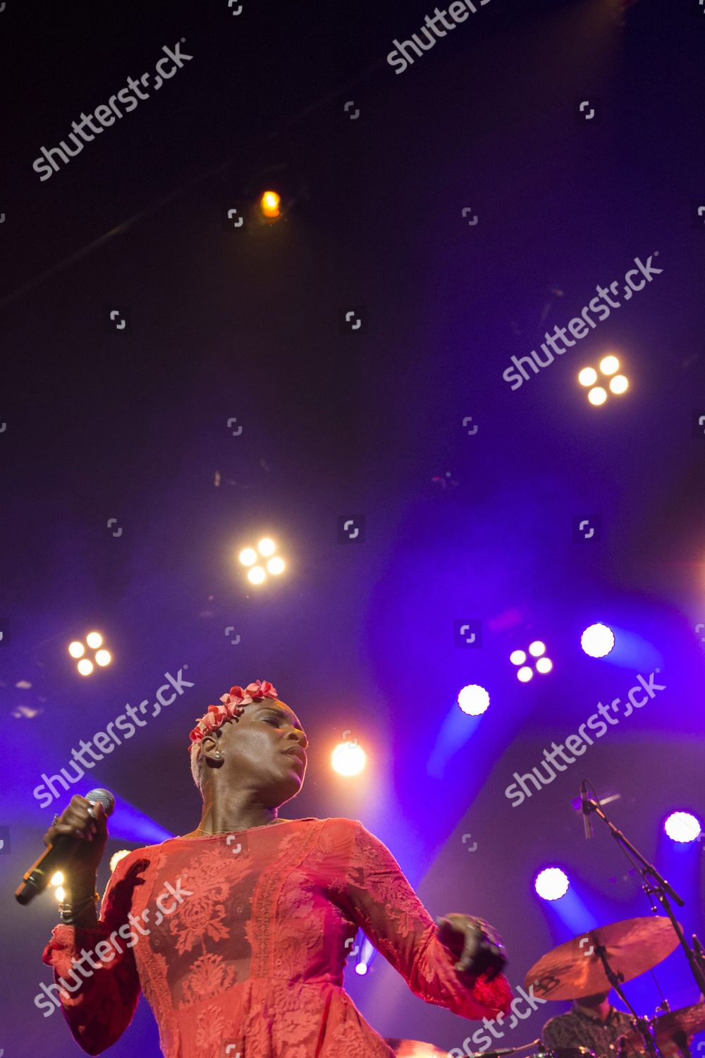 Montreux Jazz Festival 2015 >> Us Singer Liv Warfield Performs Band Npg Editorial Stock Photo Montreux Jazz Festival 2015 >> Us Singer Liv Warfield Performs Band Npg Editorial Stock Photo
