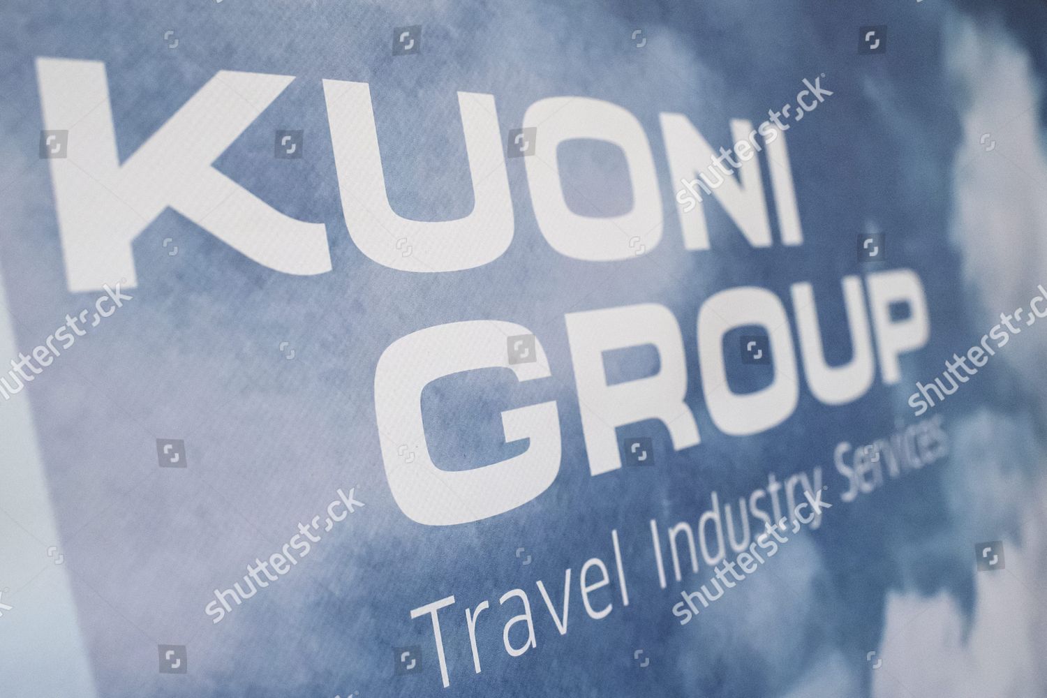 Poster Kuoni Group Logo During Press Editorial Stock Photo - Stock ...