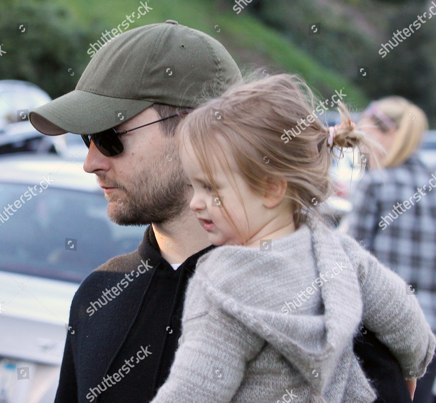 Tobey Maguire Daughter Ruby Sweetheart Maguire Editorial Stock Photo