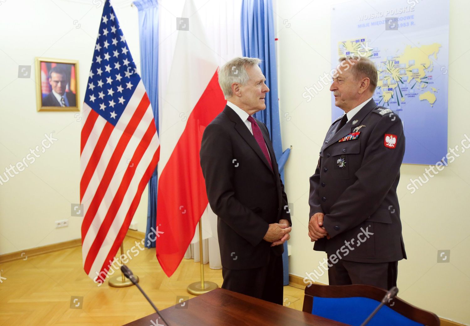 Us Secretary Navy Ray Mabus L Editorial Stock Photo Stock Image 