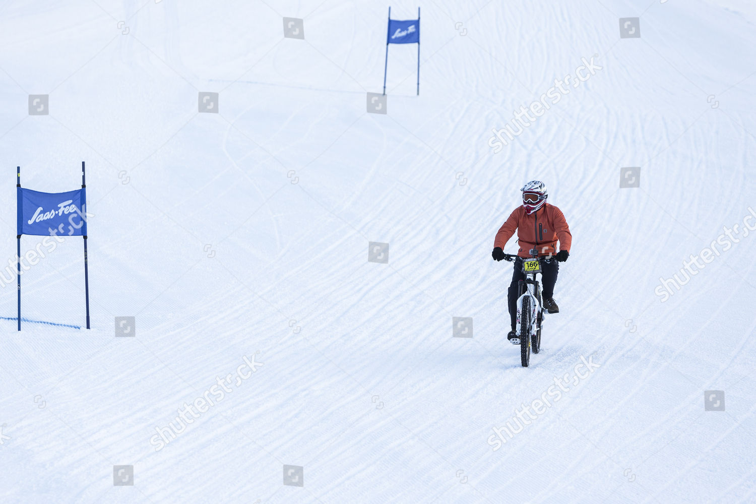 glacier downhill bike race