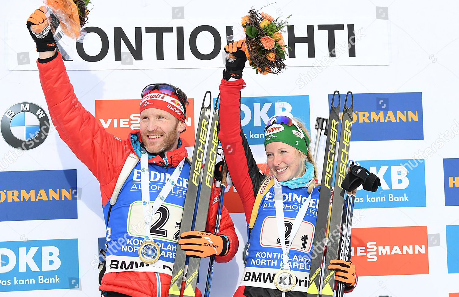 Team Austria Winner Simon Eder Lisa Editorial Stock Photo - Stock Image ...