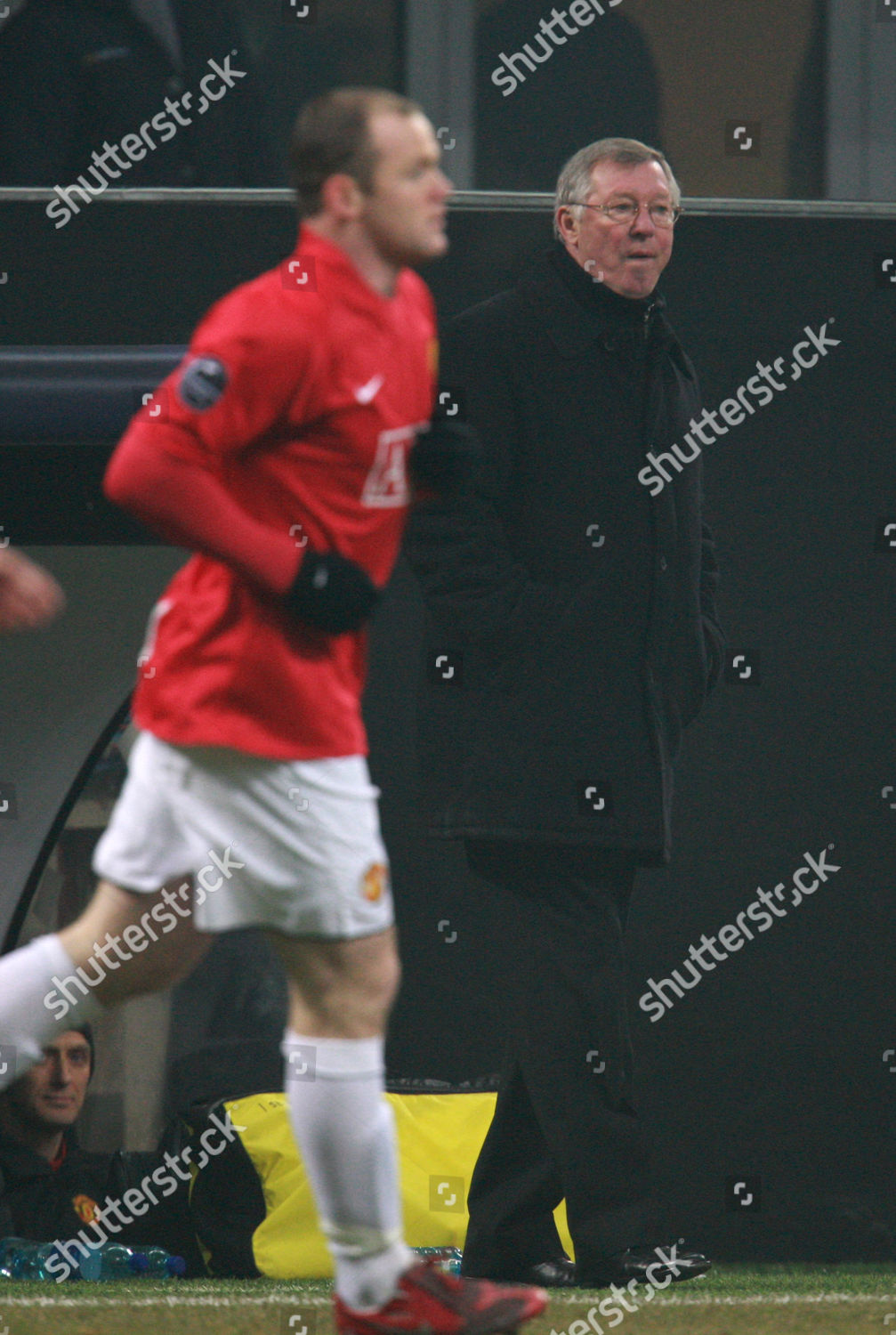 Wayne Rooney Manchester United Runs Past Editorial Stock Photo Stock   Shutterstock 8517892l 