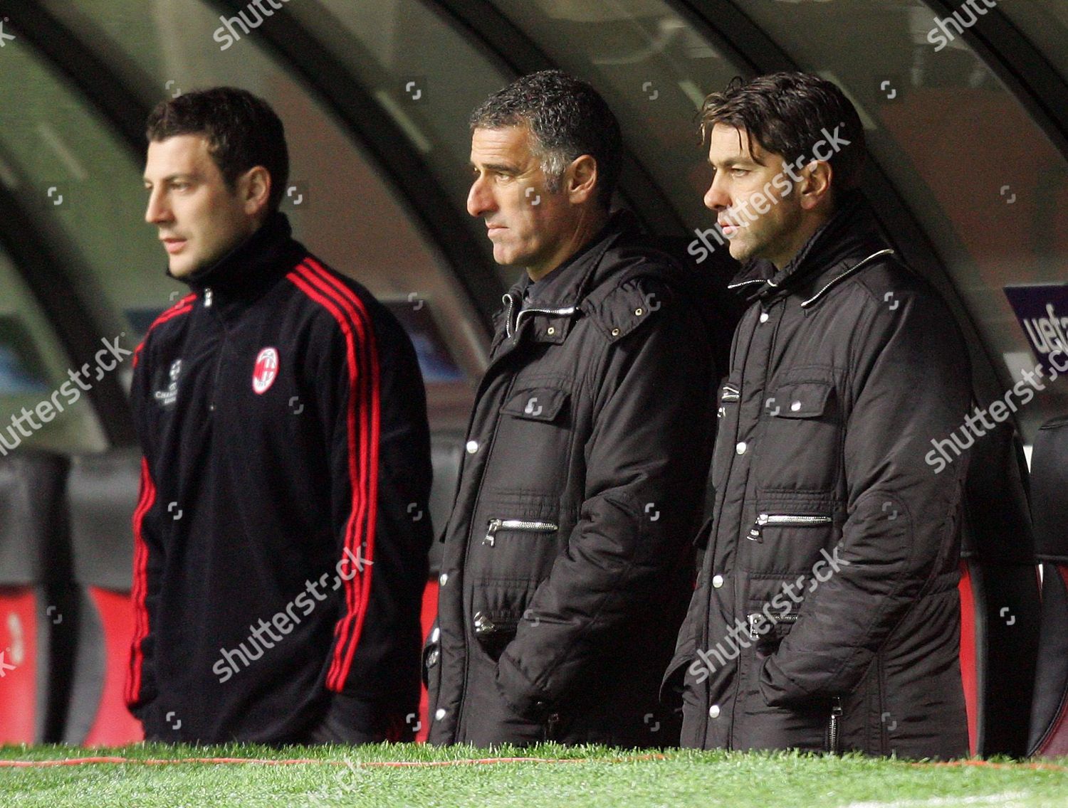 Ac Milan Assistants Mauro Tassotti Alessandro Costacurta Editorial Stock Photo Stock Image Shutterstock