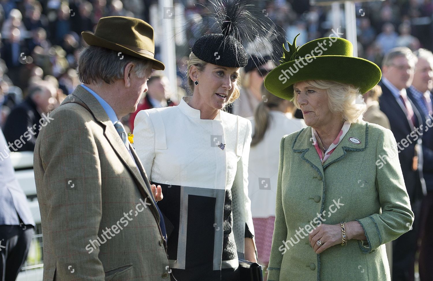 Andrew Parker Bowles Chanelle Mccoy Camilla Editorial Stock Photo ...