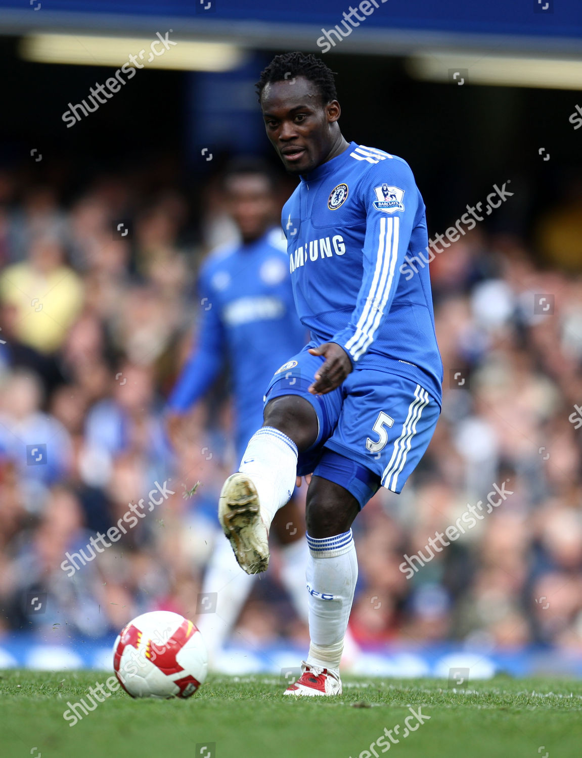 Michael Essien Chelsea United Kingdom London Editorial Stock Photo ...