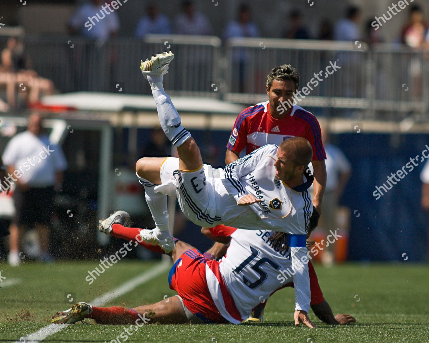 Adrian Serioux David Beckham Arturo Alvarez Editorial Stock Photo