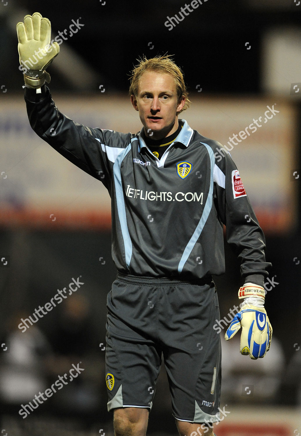 Casper Ankergren Leeds United United Kingdom Editorial Stock Photo