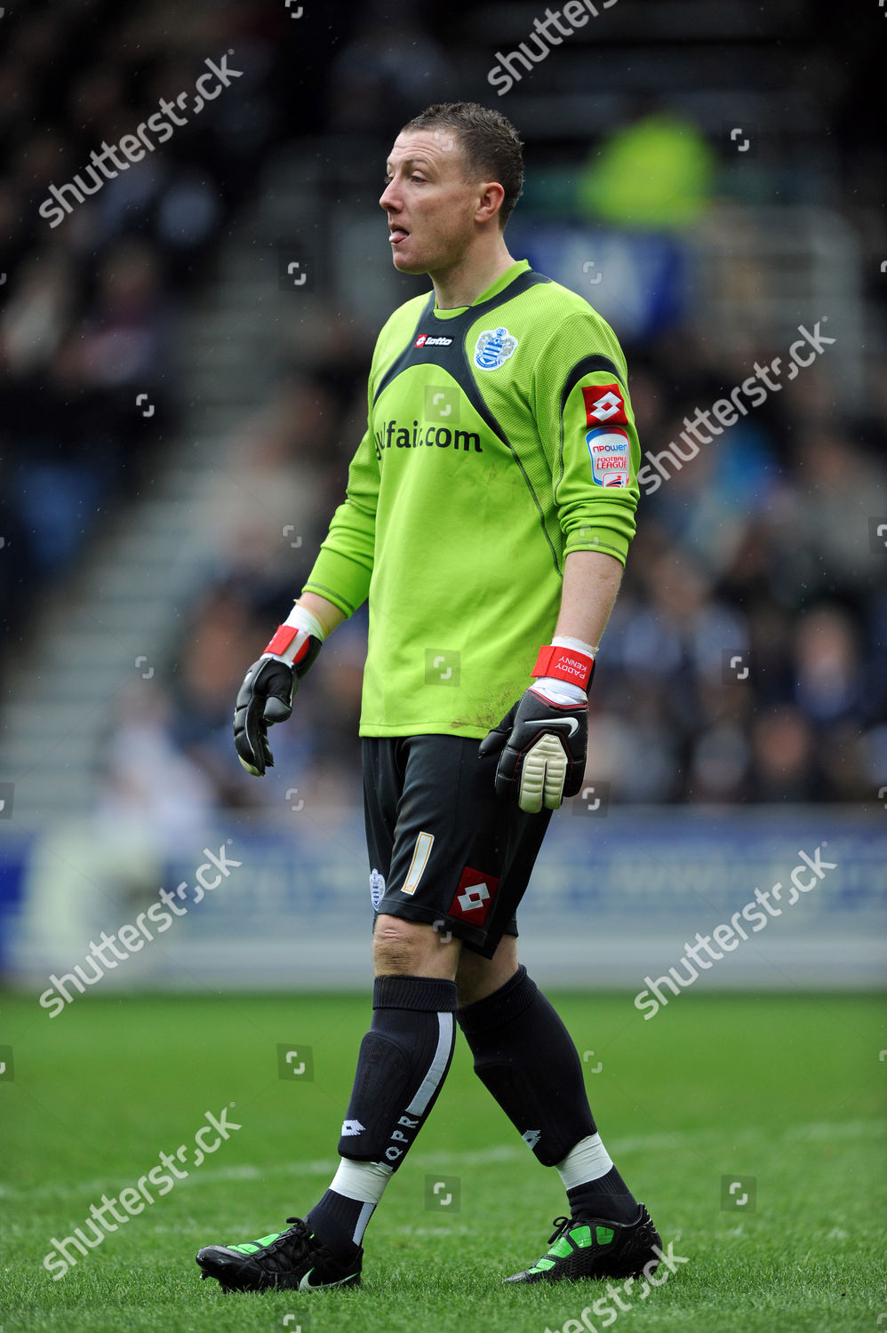 Qpr Goalkeeper Paddy Kenny United Kingdom Editorial Stock Photo - Stock ...