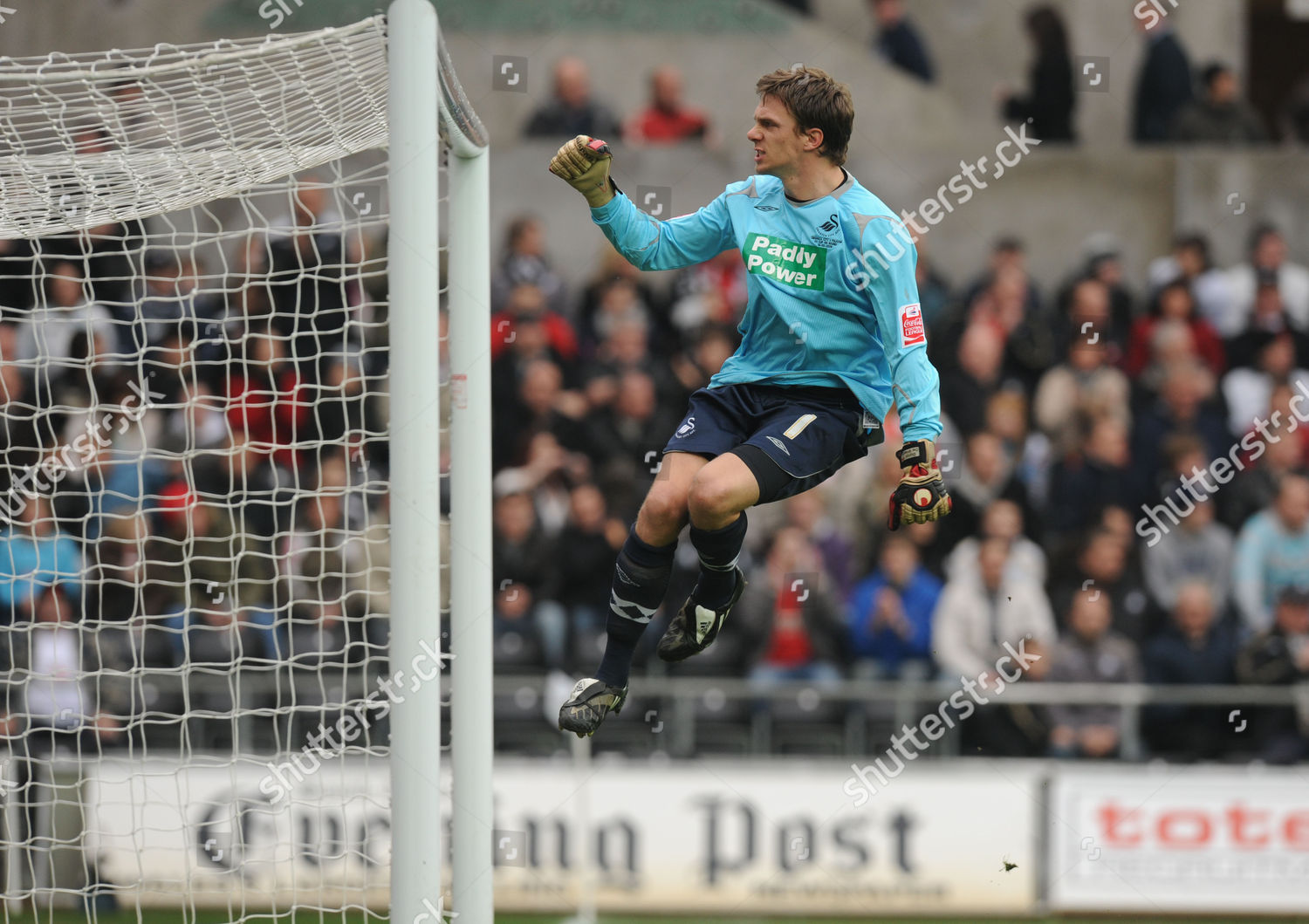 Swansea City Goalkeeper Dorus De Vries Editorial Stock Photo Stock