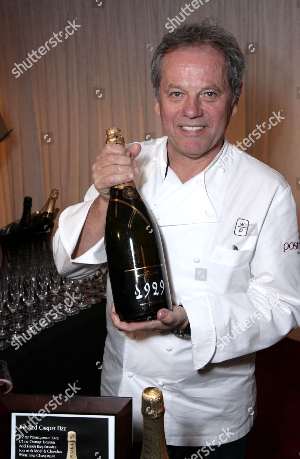 Wolfgang Puck Bottle 1929 Moet Chandon Editorial Stock Photo Stock