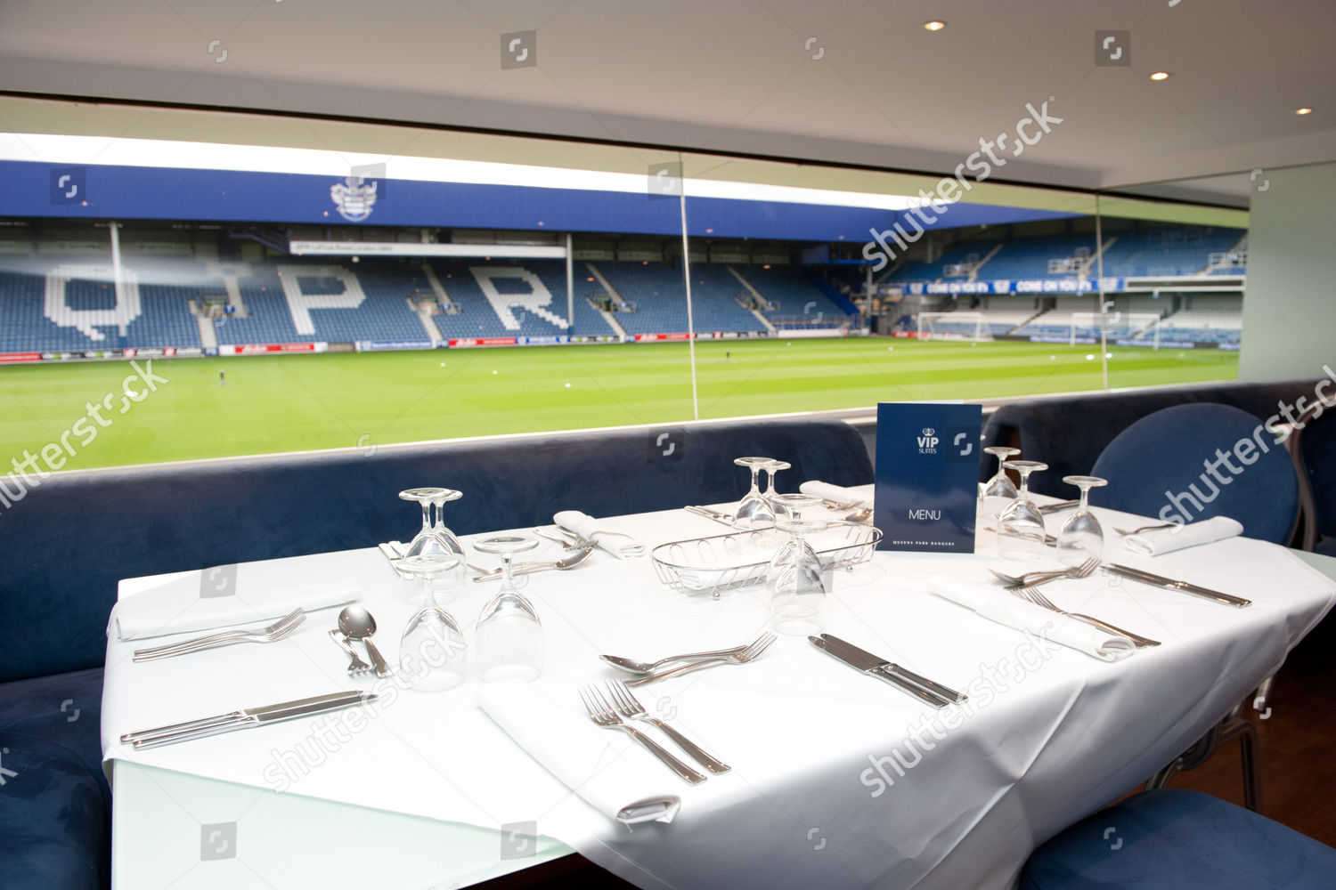 General View Corporate Box Loftus Road Stadium Editorial Stock