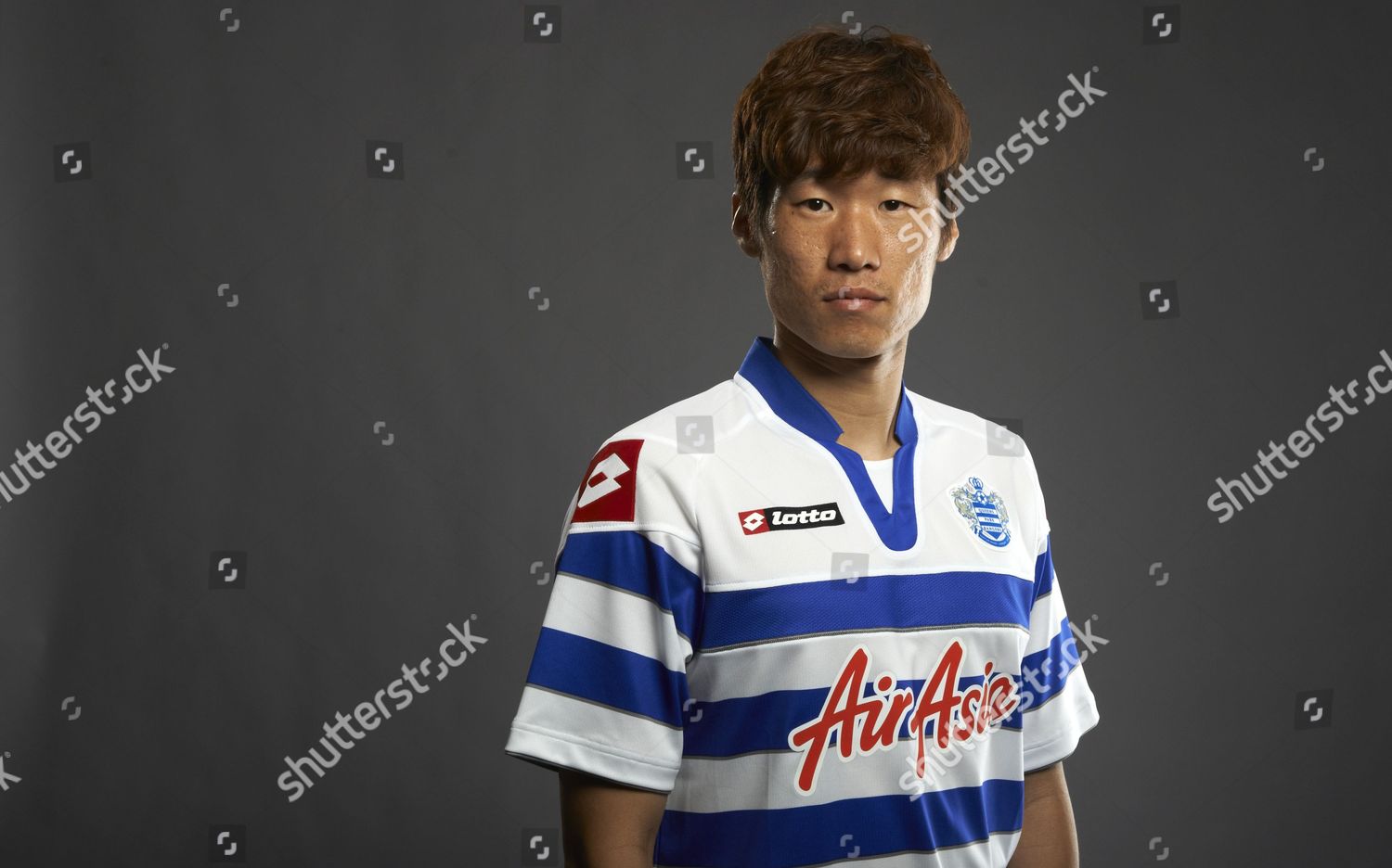 Ji Sung Park Poses Official Qpr Editorial Stock Photo - Stock Image ...