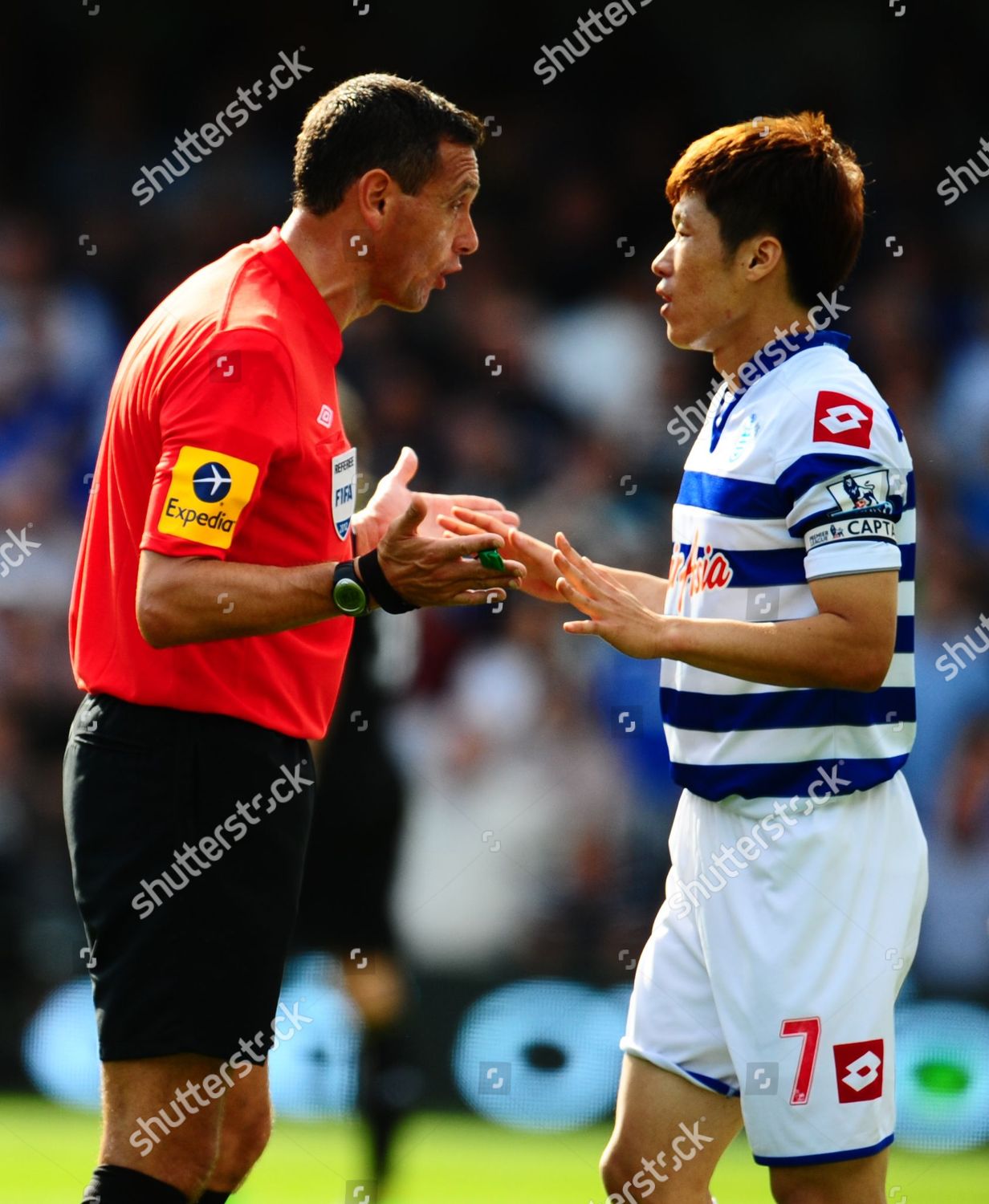 Ji Sung Park Qpr Spoken By Editorial Stock Photo - Stock Image ...